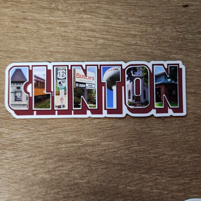 Clinton Mural Magnet